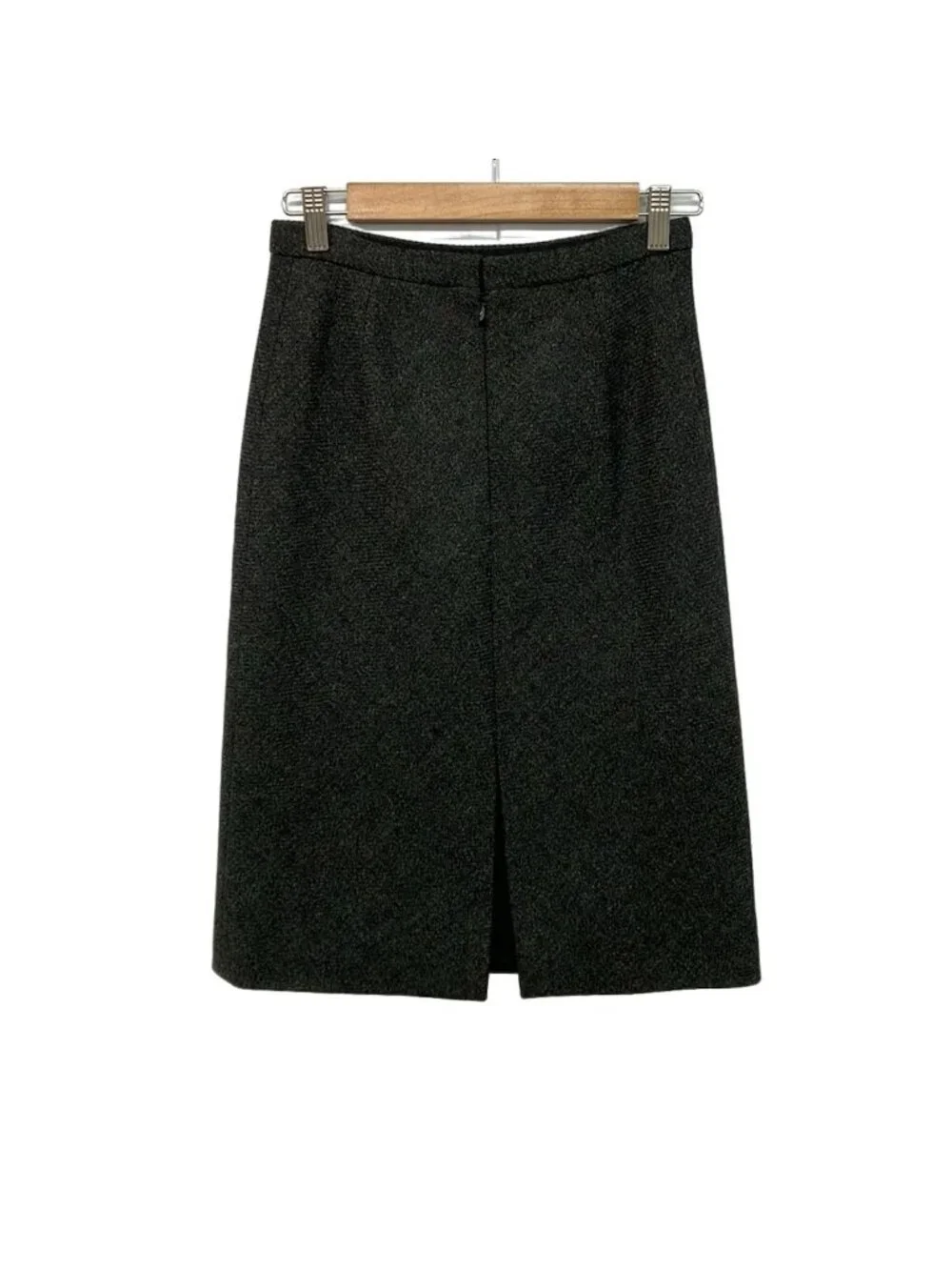 Louis Vuitton Skirt 34 S Dark Gray Knee Length